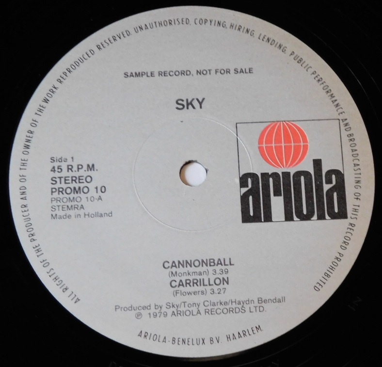 Sky, Joe Egan – Promotional Copy