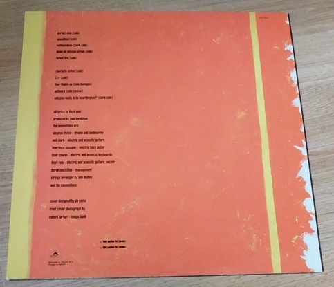 Lloyd Cole & The Commotions – Rattlesnakes