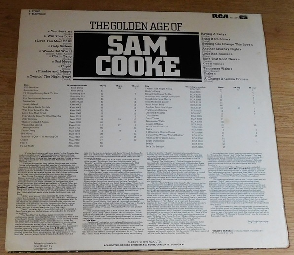 Sam Cooke – The Golden Age Of Sam Cooke