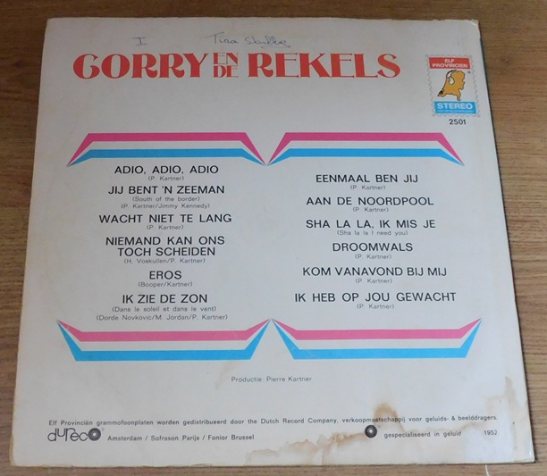 Corry En De Rekels – Corry En De Rekels