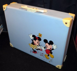 Mickey en Minnie mouse cassette koffer
