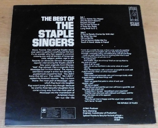 The Staple Singers – The Best Of The Staple Singers