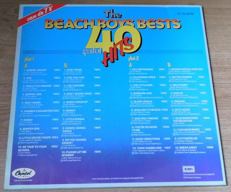 The Beach Boys – Bests 40 Greatest Hits