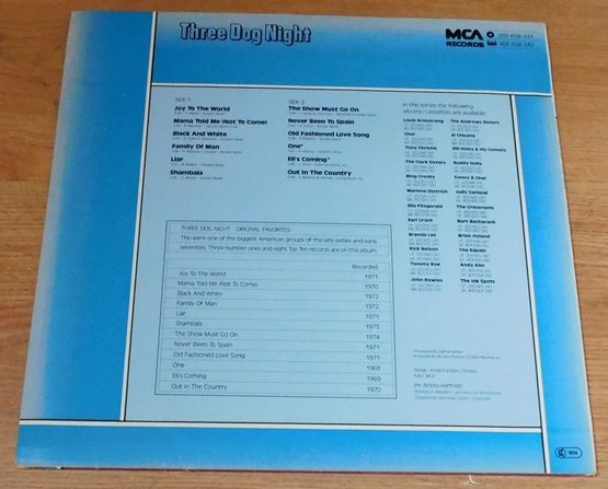 Three Dog Night – Original Favorites
