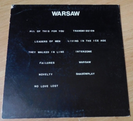 Warsaw (Joy Division) JD Warsaw 1981