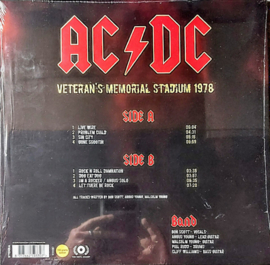 AC/DC – Veteran's Memorial Stadium 1978 | LP