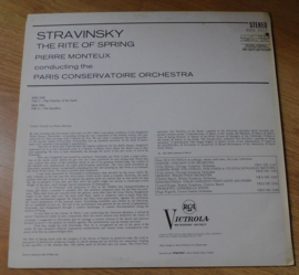 Stravinsky - Pierre Monteux, The Paris Conservatoire Orchestra – The Rite Of Spring