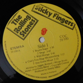 The Rolling Stones - Sticky Fingers