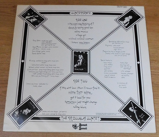 Sir Douglas Quintet – Quintessence