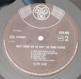 Elton John – Don't Shoot Me I'm Only The Piano Player