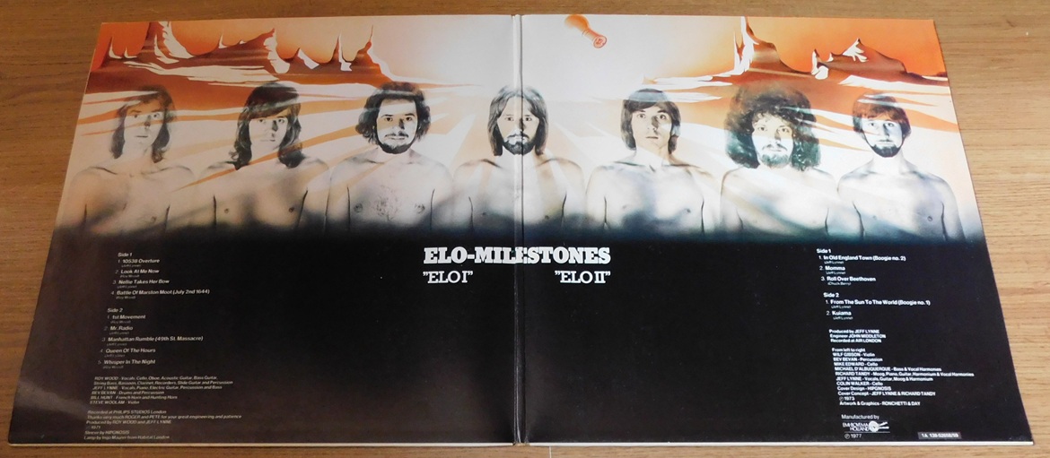 The Electric Light Orchestra – Milestones - E.L.O. 1 / E.L.O. 2