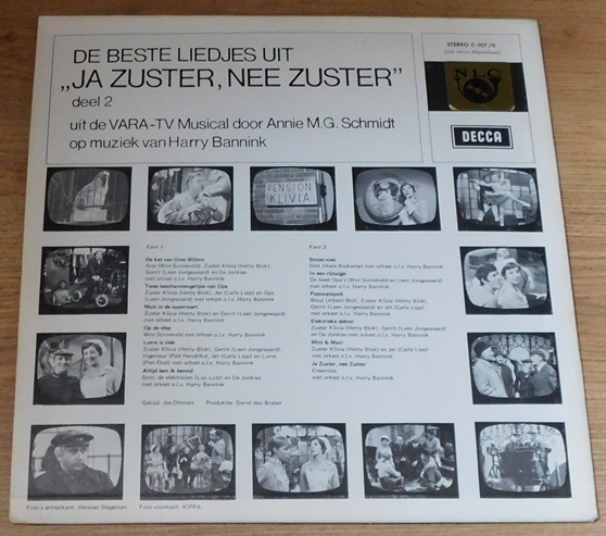 Cast of "Ja Zuster, Nee Zuster" – De Beste Liedjes Uit "Ja Zuster, Nee Zuster" Deel 2