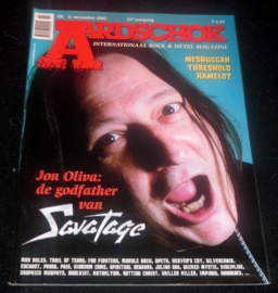 Aardschok magazine, Savatage, Meshuggah