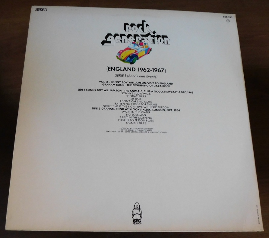 Rock Generation Vol. 3 - Sonny Boy Williamson Visit To England
