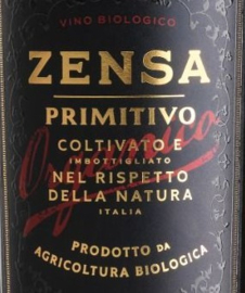 Zensa Primitivo Puglia IGP BIO