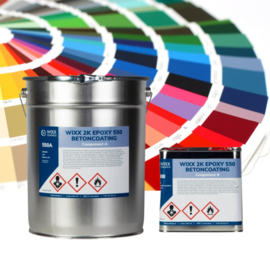 Wixx 2K Epoxy 550 Betonverf 10L | 10 Kleuren