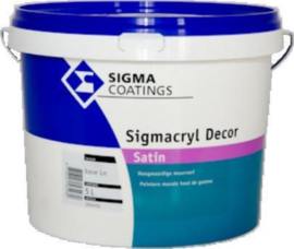 Sigmacryl Decor Satin 10L