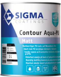 Sigma S2U Nova Matt  / Contour Aqua PU 2,5L