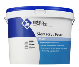 Sigma Sigmacryl Decor Matt 10L