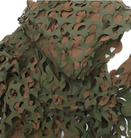Filet de camouflage 2, vert/marron, 2,4 x 3 m