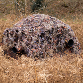 Hybride Camouflagenet Natural Brown 1,5x3 m