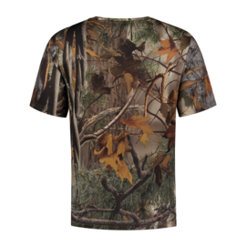 T-shirt Short Sleeve, Brown Forest Camo, size Small
