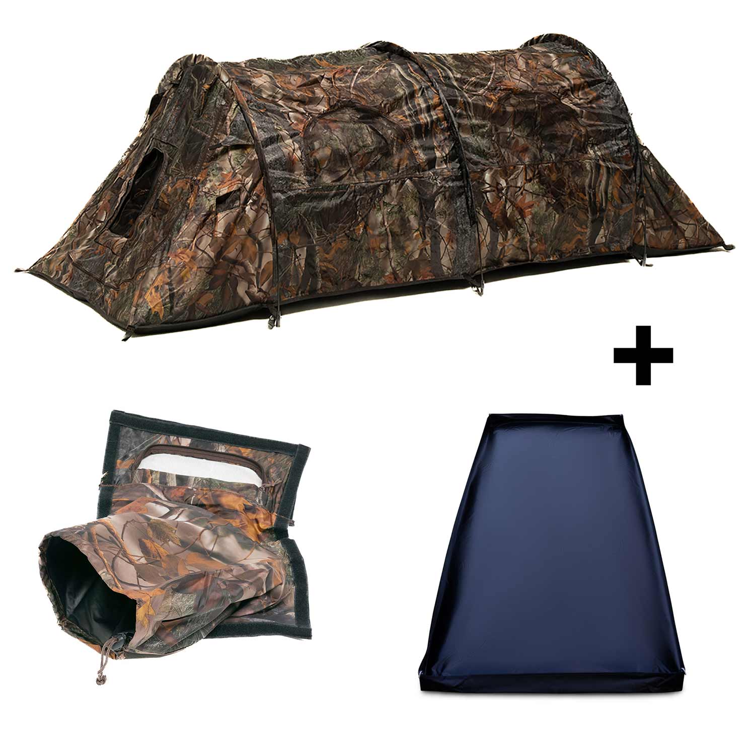 Falco Mark II Light Brown + Snoot/Lenscover + Ground Sheet