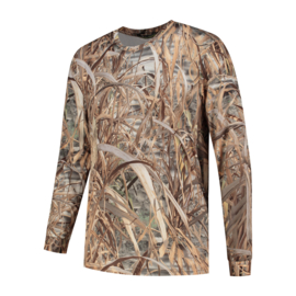 T-shirt Long Sleeve, Reed print Camo, size Medium