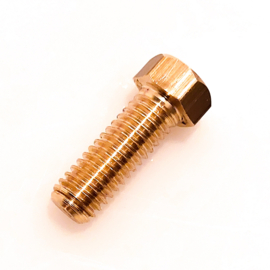 Brass Plate Screw 33 mm 3/8