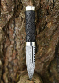 Schots Kousmes, Sgian Dubh, Damaststaal