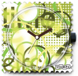 STAMPS-horloge Matrix dot