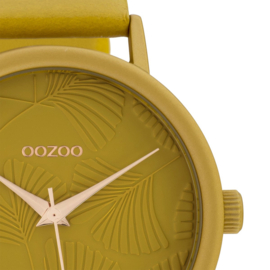 OOZOO Timepieces okergeel 42 mm