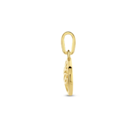 gouden ketting hanger: levensboom