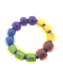 Zsiska armband cirkels rainbow