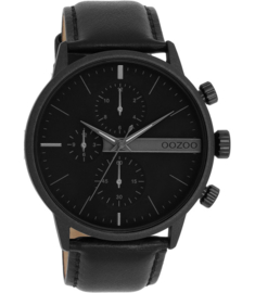 OOZOO Timepieces black 45 mm C11224