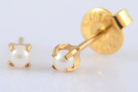 Oorknop parel 2,5 mm