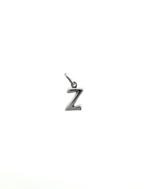 Zilveren letter bedel Z
