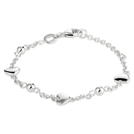 armband hartjes 11 - 13 cm