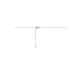 9k collier zirkonia 40 - 42 - 44 cm