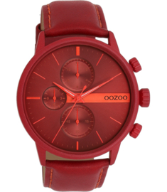 OOZOO Timepieces dahlia red  45 mm C1126