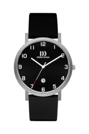 Danish Design horloge zwart 40 mm
