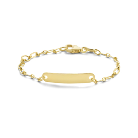 Gouden kindergraveerarmband