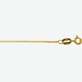 Gouden collier venetiaans 0,8 mm