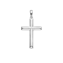 Zilveren kettinghanger kruis 30,5 mm