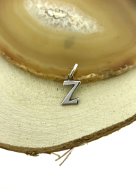Zilveren letter bedel Z