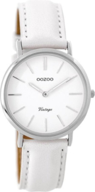 OOZOO vintage wit / zilver 32 mm