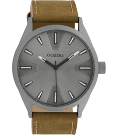 OOZOO Timepieces bruin/grijs 46 mm 10022