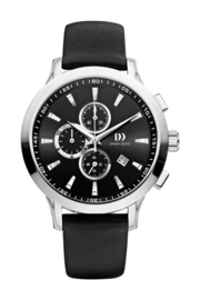 Danish Design horloge zwart 45 mm