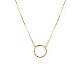 Gouden collier rondje