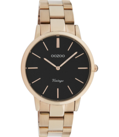 OOZOO Vintage rosé/zwart 38 mm